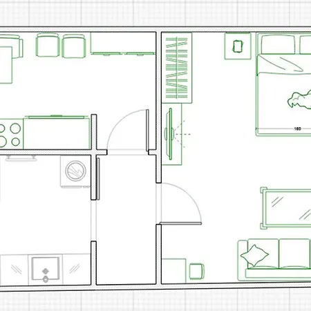 Lägenhet Moderne Ferienwohnung Peter 4 Personen - A51109 *